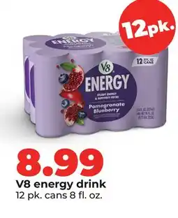 Hy-Vee V8 energy drink offer