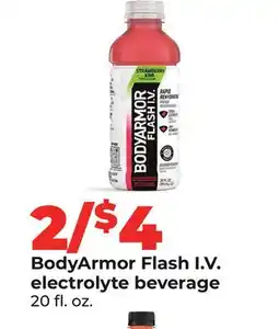 Hy-Vee BodyArmor Flash I. V. electrolyte beverage offer