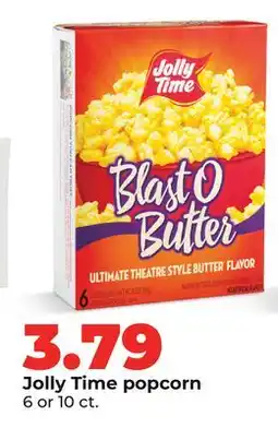 Hy-Vee Jolly Time popcorn offer
