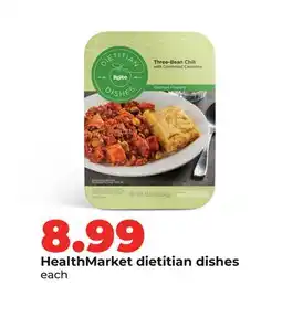 Hy-Vee HealthMarket dietitian dishes offer