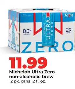 Hy-Vee Michelob Ultra Zero non-alcoholic brew offer
