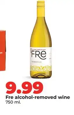Hy-Vee Fre alcohol-removed wine offer