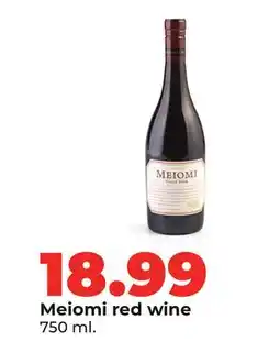 Hy-Vee Meiomi red wine offer
