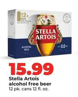 Hy-Vee Stella Artois alcohol free beer offer