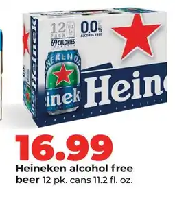 Hy-Vee Heineken alcohol free beer offer