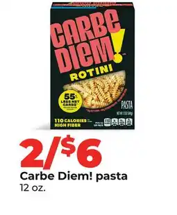 Hy-Vee Carbe Diem! pasta offer