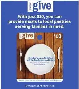 Meijer Simply Give Holiday offer