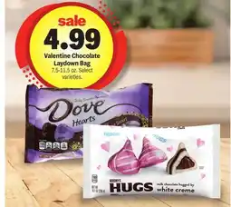 Meijer Valentine Chocolate Laydown Bag offer
