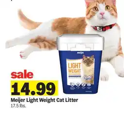 Meijer Meijer Light Weight Cat Litter offer