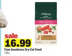 Meijer True Goodness Dry Cat Food offer
