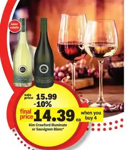 Meijer Kim Crawford Illuminate or Sauvignon Blanc offer