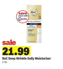 Meijer RoC Deep Wrinkle Daily Moisturizer offer