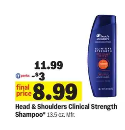Meijer Head & Shoulders Clinical Strength Shampoo offer