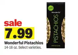 Meijer Wonderful Pistachios offer