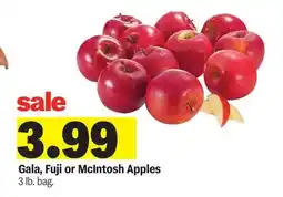 Meijer Gala, Fuji or McIntosh Apples offer