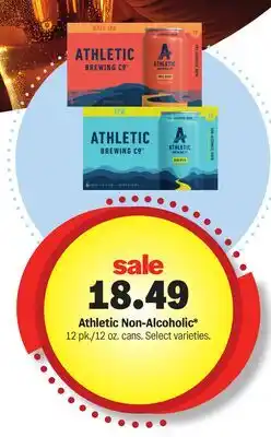 Meijer Athletic Non-Alcoholic offer