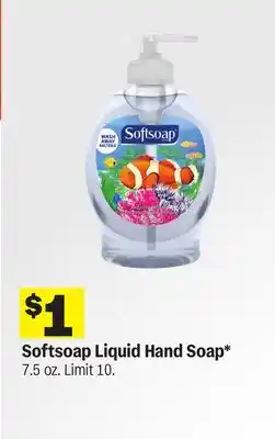 Meijer Softsoap Liquid Hand Soap offer