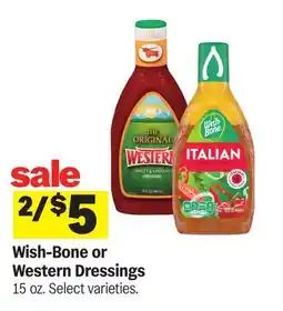 Meijer Wish-Bone or Western Dressings offer