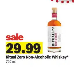 Meijer Ritual Zero Non-Alcoholic Whiskey offer
