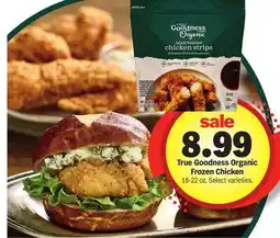 Meijer True Goodness Organic Frozen Chicken offer
