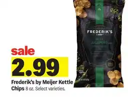 Meijer Frederik's by Meijer Kettle Chips offer