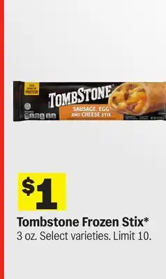 Meijer Tombstone Frozen Stix offer