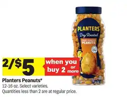Meijer Planters Peanuts offer