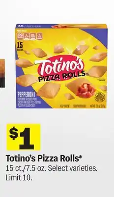 Meijer Totino's Pizza Rolls offer