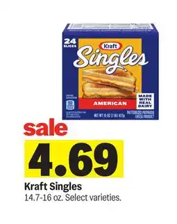 Meijer Kraft Singles offer