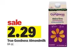 Meijer True Goodness Almondmilk offer