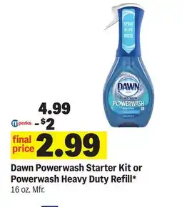 Meijer Dawn Powerwash Starter Kit or Powerwash Heavy Duty Refill offer