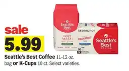 Meijer Seattle's Best Coffee offer