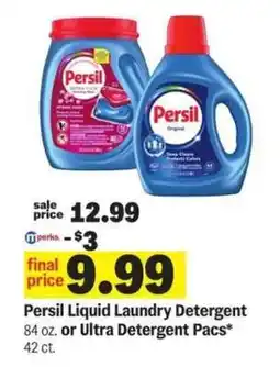 Meijer Persil Liquid Laundry Detergent offer