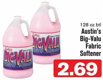 Austin's Big-Valu Fabric Softener 128 oz
