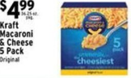 Met Foodmarkets Kraft Macaroni & Cheese offer