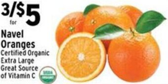 Met Foodmarkets Navel Oranges offer