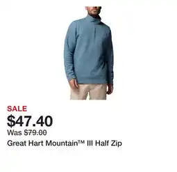 Belk Great Hart Mountain III Half Zip offer