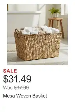 Costco Mesa Woven Basket offer