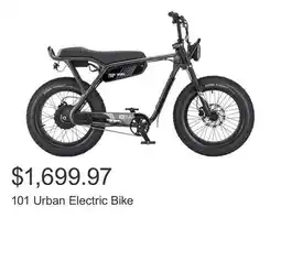 Costco 101 Urban Electric Bike offer