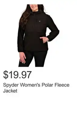 Costco Spyder Women's Polar Fleece Jacket offer