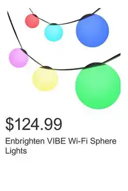 Costco Enbrighten VIBE Wi-Fi Sphere Lights offer