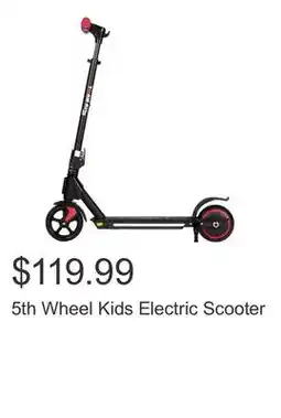 Costco 5th Wheel Kids Electric Scooter offer