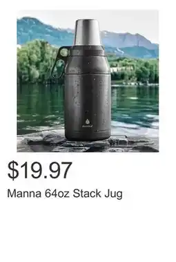 Costco Manna 64oz Stack Jug offer