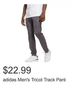 Costco adidas Men's Tricot Track Pant offer