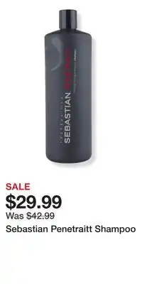 Ulta Beauty Sebastian Penetraitt Shampoo offer