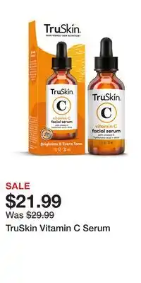 Ulta Beauty TruSkin Vitamin C Serum offer