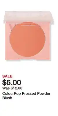 Ulta Beauty ColourPop Pressed Powder Blush offer