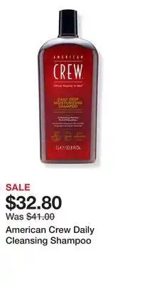 Ulta Beauty American Crew Daily Cleansing Shampoo offer