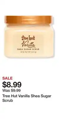 Ulta Beauty Tree Hut Vanilla Shea Sugar Scrub offer