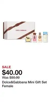 Ulta Beauty Dolce&Gabbana Mini Gift Set Female offer